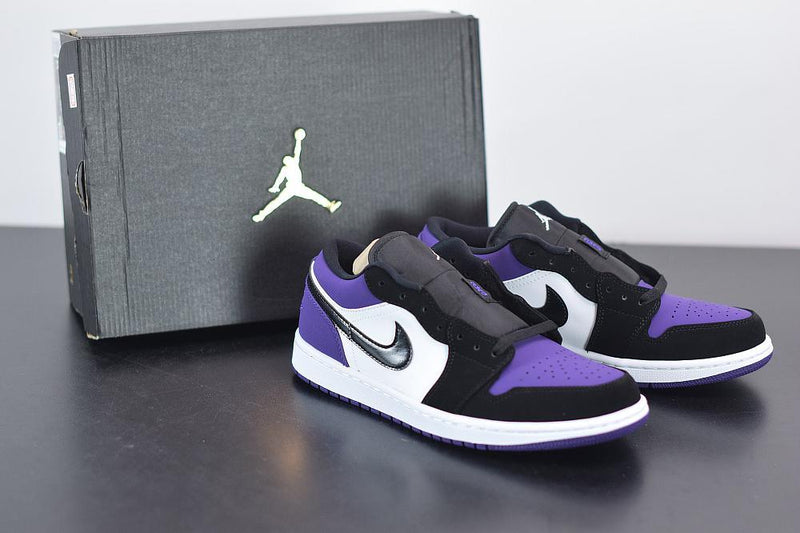 Nike Air Jordan 1 Low Court Purple White - futurerunners