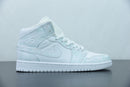 Nike Air Jordan 1 Mid "Triple White"