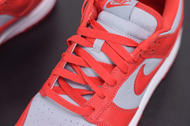 Nike Dunk Low Retro Medium Grey Varsity Red UNLV - futurerunners