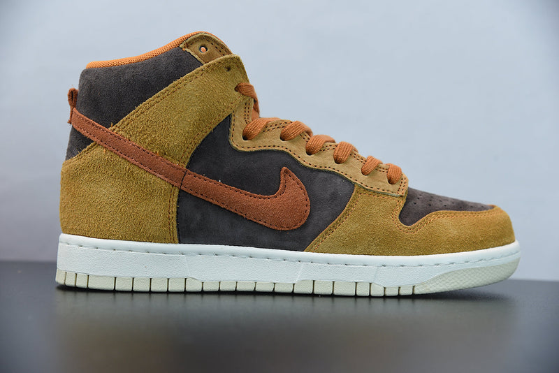 Nike Dunk High "Dark Curry"