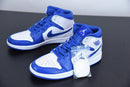 Nike Air Jordan 1 Mid Hyper Royal White