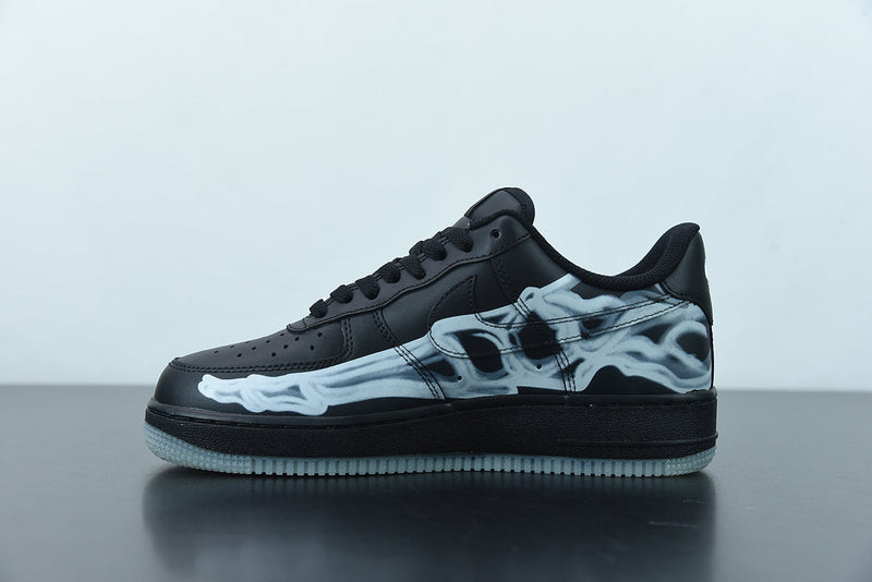 Nike Air Force 1 QS "Black Skeleton"