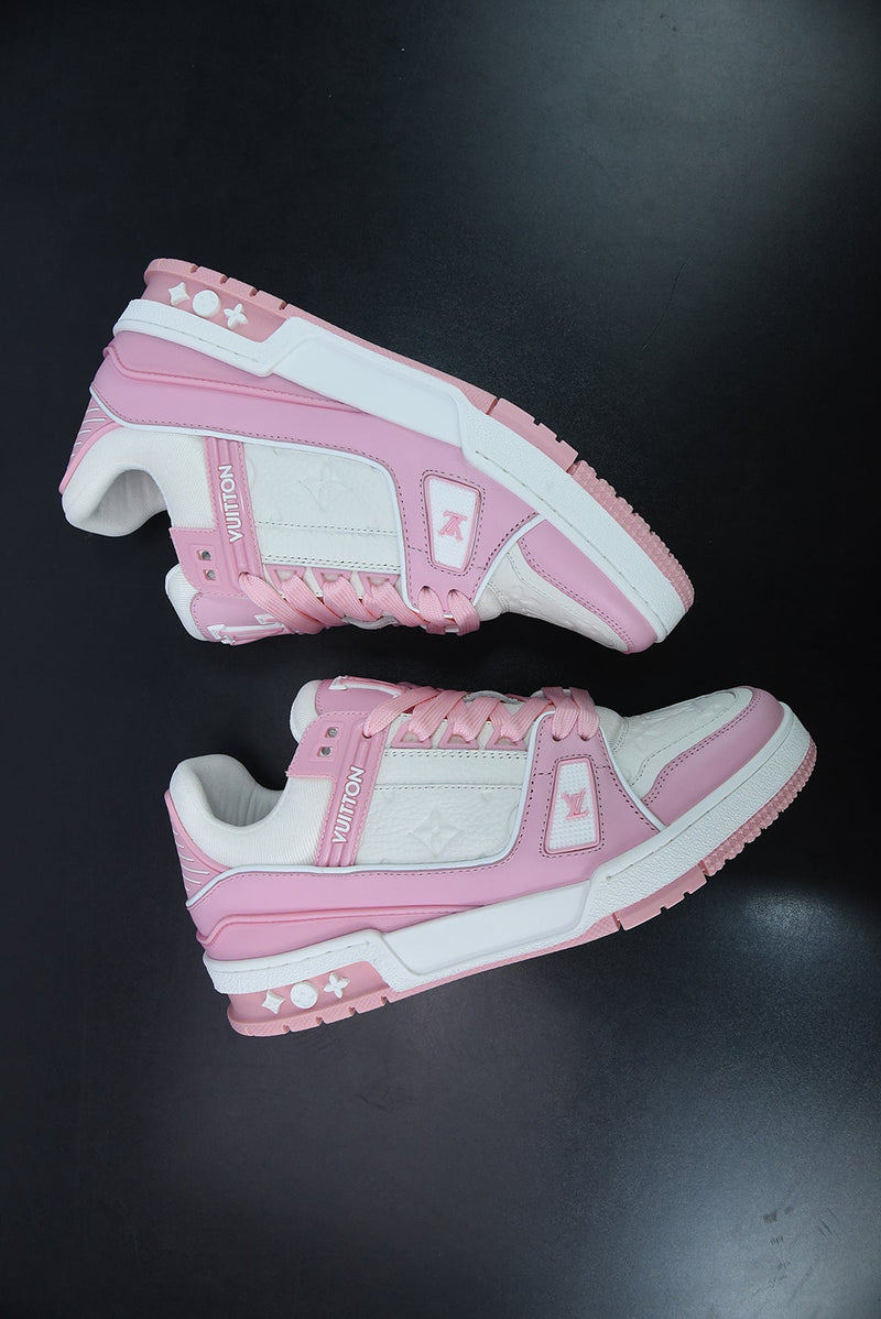Louis Vuitton LV Trainer Pink Whit