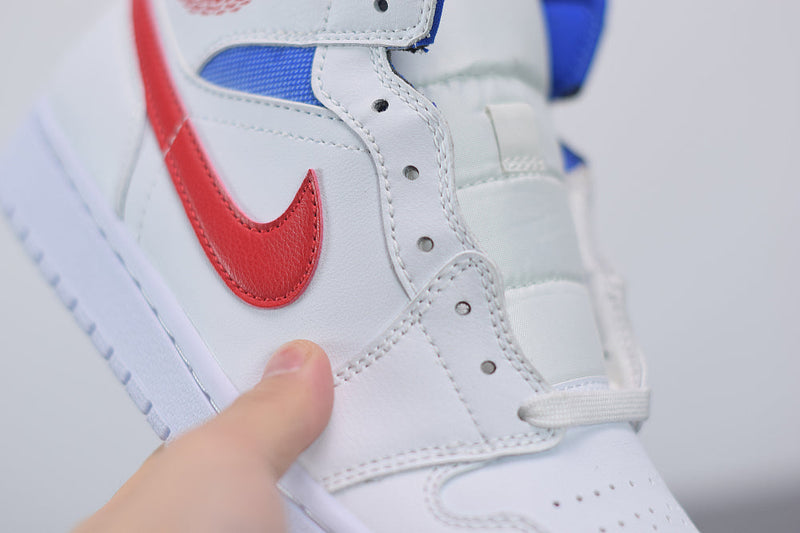 Nike Air Jordan 1 Mid White Red Royal