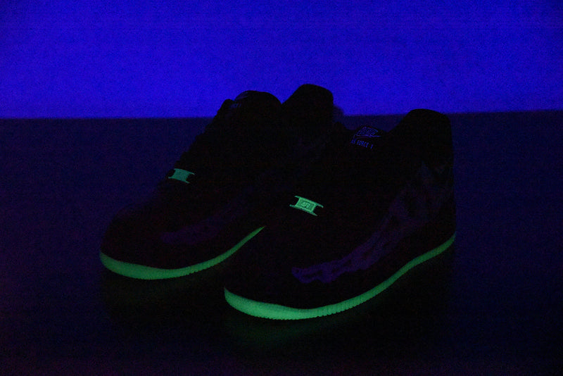 Nike Air Force 1 QS "Black Skeleton"