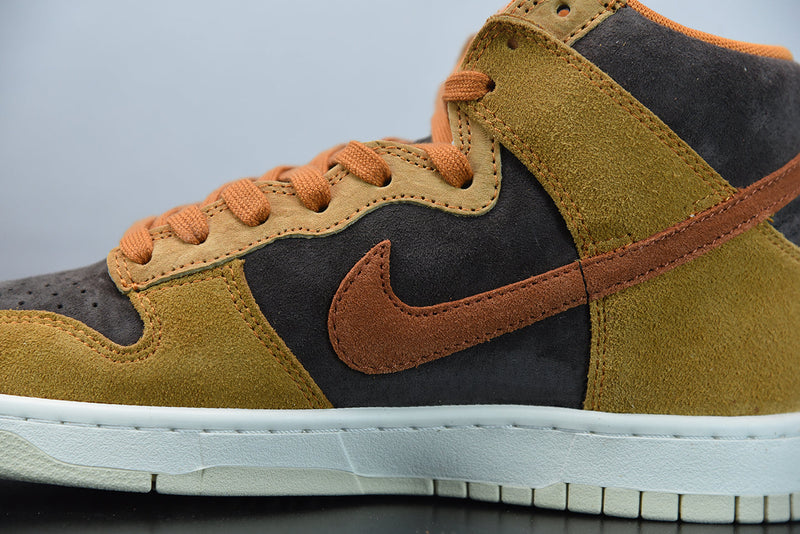 Nike Dunk High "Dark Curry"