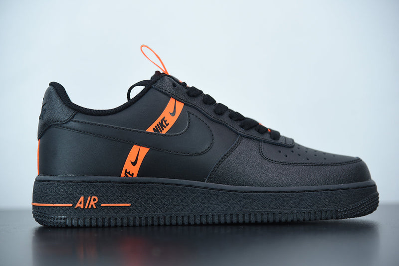 Nike Air Force 1 LV8 KSA GS Black Total Orange