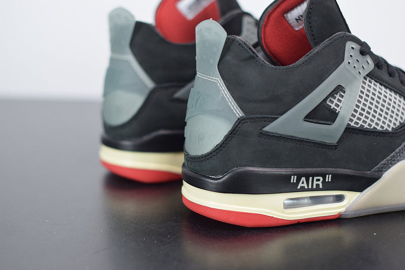 Nike Air Jordan 4 Retro Off-White Bred