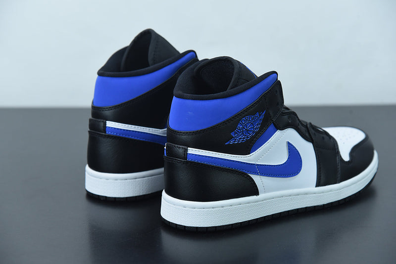 Nike Air Jordan 1 Mid White Royal Blue