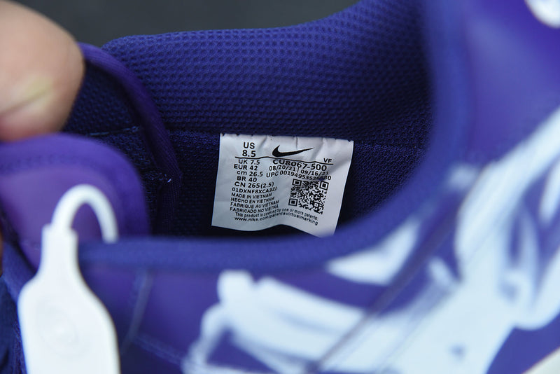 Nike Air Force 1 QS "Purple Skeleton"