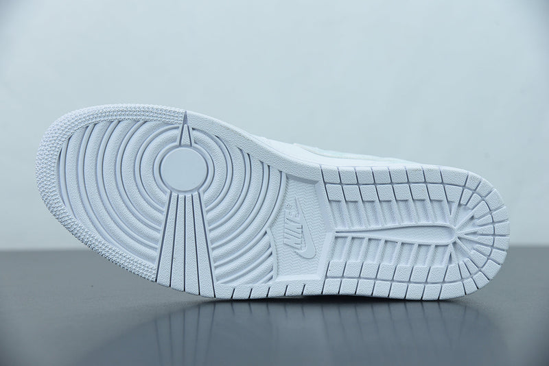 Nike Air Jordan 1 Mid "Triple White"