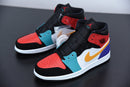 Nike Air Jordan 1 Mid Bred "Multi-Color"