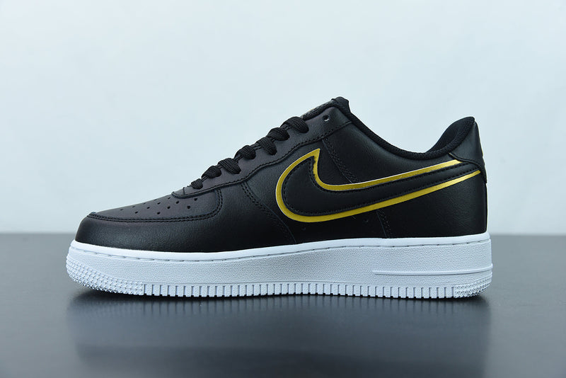 Nike Air Force 1 Low Black Metalic Gold