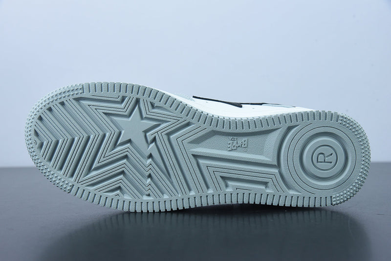 A Bathing Ape Bape Sta Low M2 "White Grey"