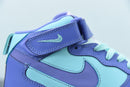 Nike Air Force 1 Mid Blue Purple White Running Shoes