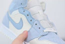 Nike Air Jordan 1 Mid White Celestine Blue