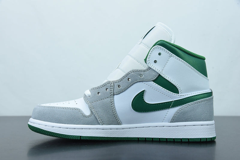 Nike Air Jordan 1 Mid SE "Grey Pine Green"