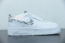 Nike Air Force 1 Pixel Zebra Pattern
