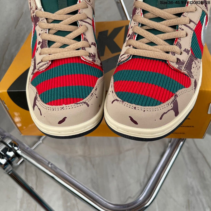 Nike Dunk Low 'Freddy Krueger'