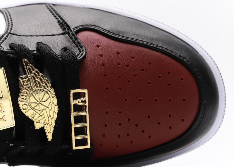 Nike Air Jordan 1 Mid SE "Black Dark Beetroot (Women's)"