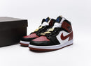 Nike Air Jordan 1 Mid SE "Black Dark Beetroot (Women's)"