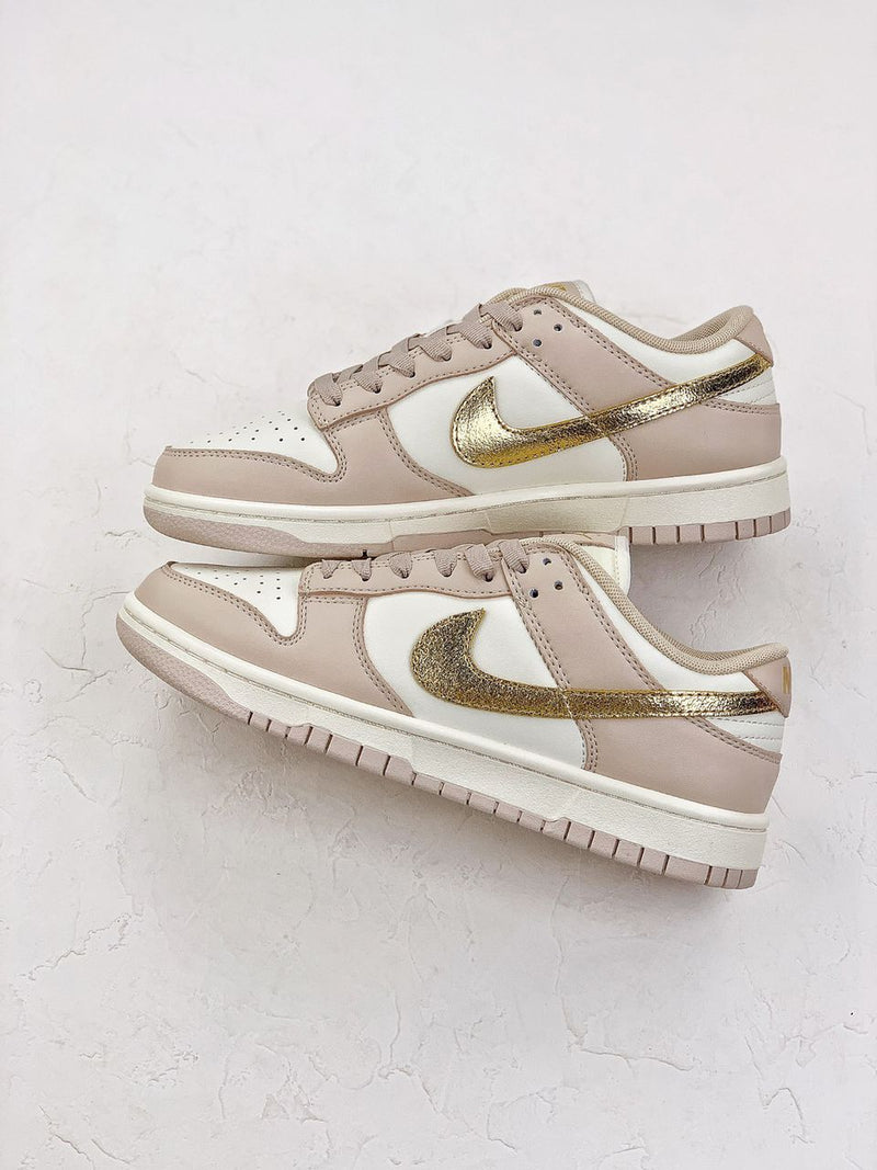 Nike Dunk Low "Gold Swoosh"