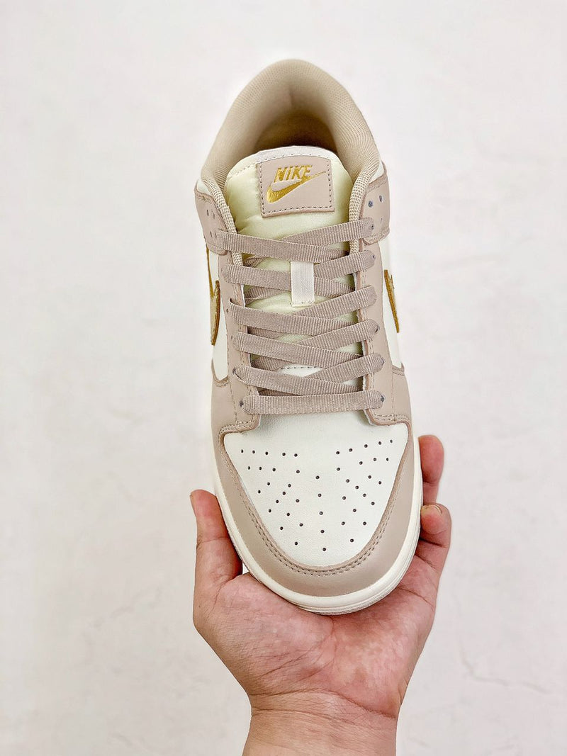 Nike Dunk Low "Gold Swoosh"