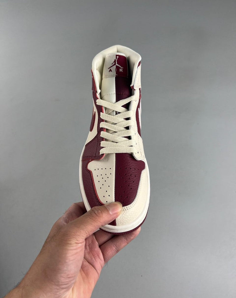 Nike Air Jordan 1 Mid SE "Split Beach Cherrywood Red"