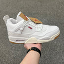 Nike Air Jordan 4 Retro "Levi's White (Levi's Tag)"