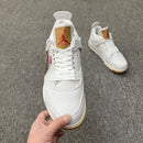 Nike Air Jordan 4 Retro "Levi's White (Levi's Tag)"