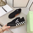 OFF-WHITE Vulcanized Low Canvas "Black White Black (SS22)"