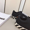 OFF-WHITE Vulcanized Low Canvas "Black White Black (SS22)"