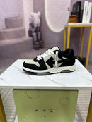 OFF-WHITE Out Of Office OOO Low Tops "White Black White"