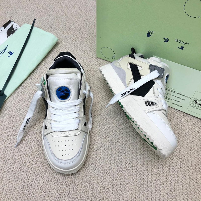 OFF-WHITE Sponge Mid Top "Cloud White Black"