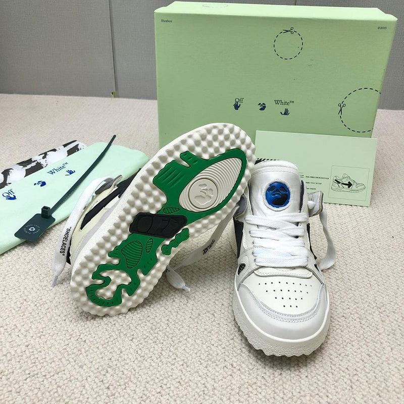 OFF-WHITE Sponge Mid Top "Cloud White Black"