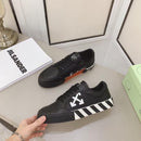 OFF-WHITE Vulcanized Low Leather "Black White (Women's)"
