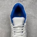 OFF-WHITE Out Of Office OOO Low Tops For Walking "White Dark Blue SS22"