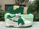 OFF-WHITE Out Of Office OOO Low "White Green"