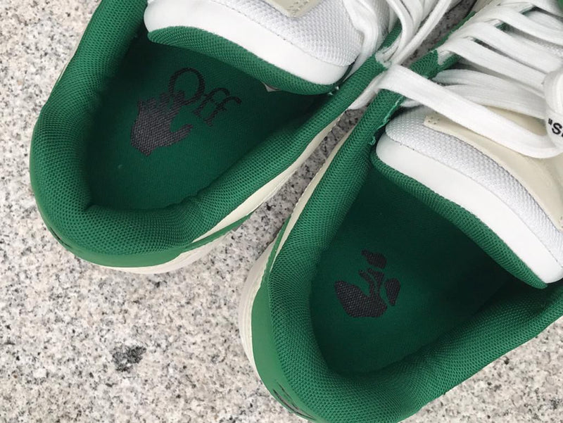 OFF-WHITE Out Of Office OOO Low "White Green"
