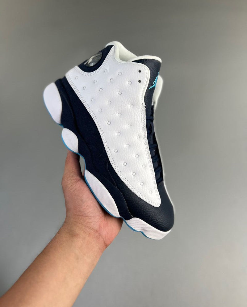 Nike Air Jordan 13 Retro High "Obsidian Powder Blue White"
