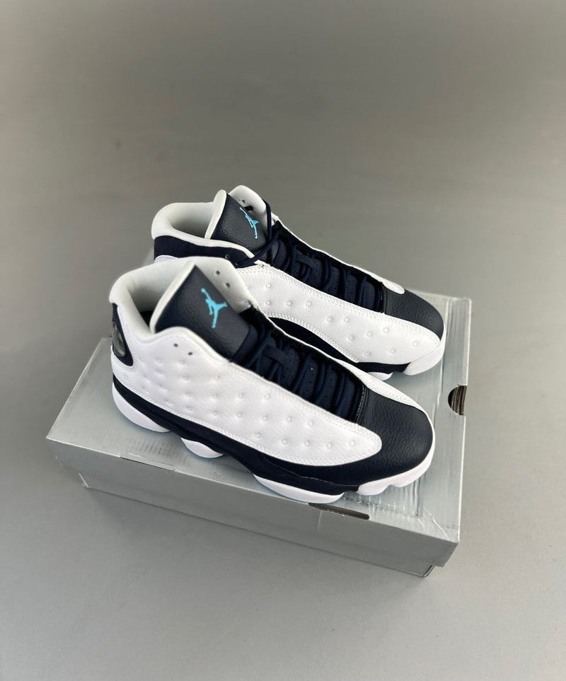 Nike Air Jordan 13 Retro High "Obsidian Powder Blue White"
