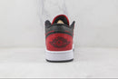 Nike Air Jordan 1 Low "Reverse Bred Pebbled Swoosh"