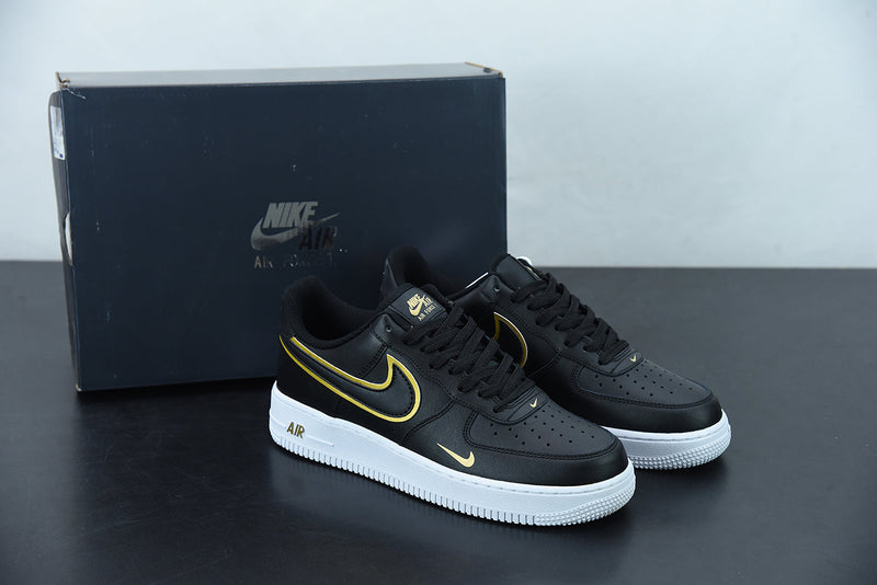 Nike Air Force 1 Low Black Metalic Gold