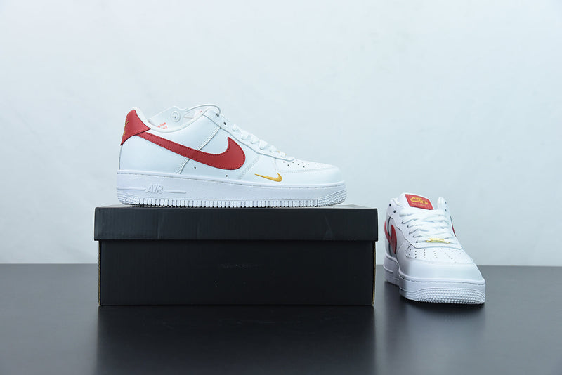 Nike Air Force 1 Essential Low White Gym Red