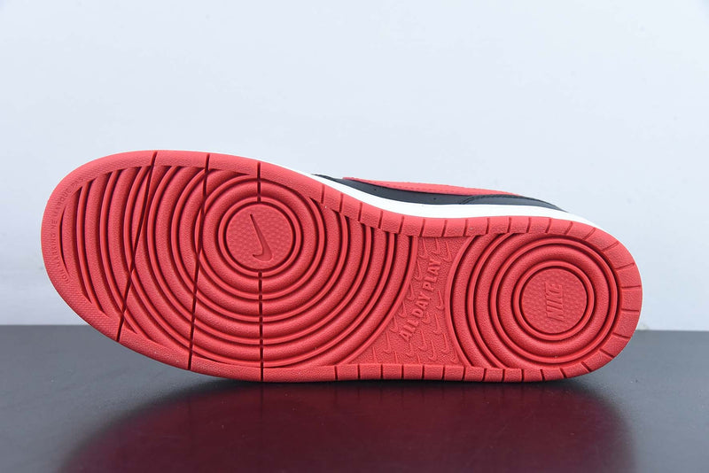 Nike Court Borough Low 2 "Black University Red"