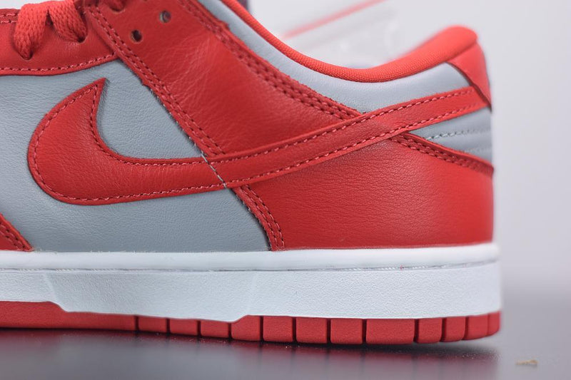 Nike Dunk Low Retro Medium Grey Varsity Red UNLV - futurerunners