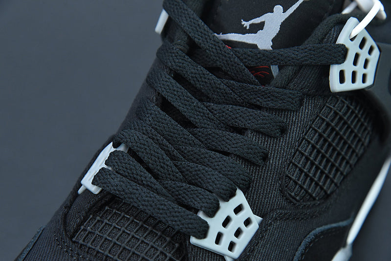 Nike Air Jordan 4 Retro "Black Canvas"