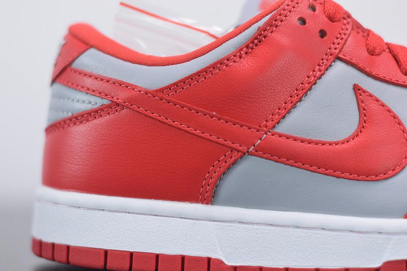 Nike Dunk Low Retro Medium Grey Varsity Red UNLV - futurerunners