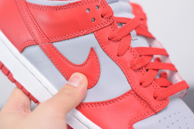 Nike Dunk Low Retro Medium Grey Varsity Red UNLV - futurerunners