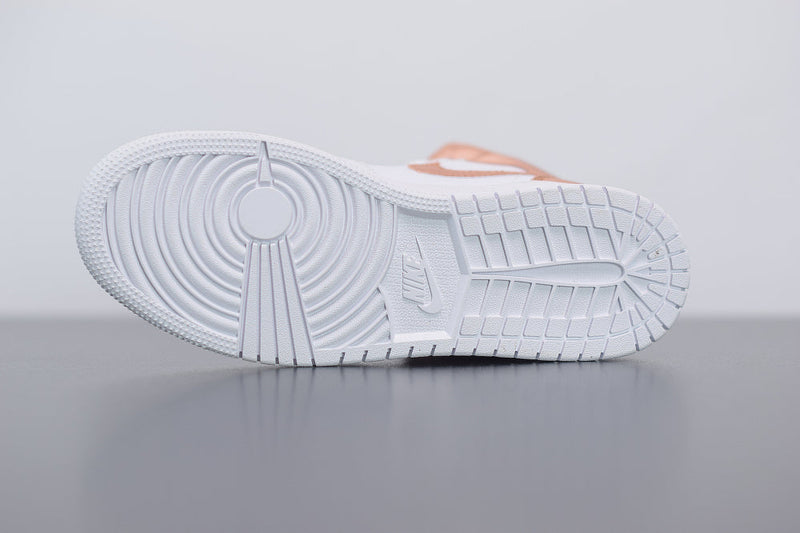 Nike Air Jordan 1 Mid  "White Rose Gold"